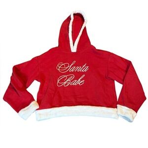 Santa Babe, H&M, Christmas crop sweater, small